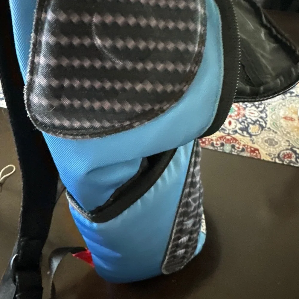 Limited edition Jake Paul Spray ground Blue Backpack with Italian flag - Picture 5 of 7